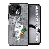 Cute Baby Bunny Realme 16T 5G Glass Back Cover Online