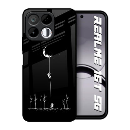 Catch the Moon Realme 16T 5G Glass Back Cover Online