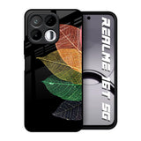 Colorful Leaves Realme 16T 5G Glass Back Cover Online