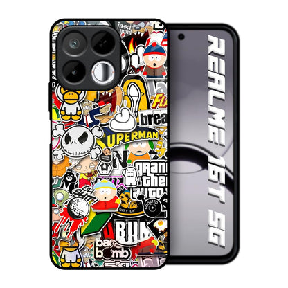 Boosted Realme 16T 5G Glass Back Cover Online