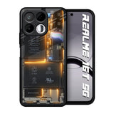 Glow Up Skeleton Realme 16T 5G Glass Back Cover Online