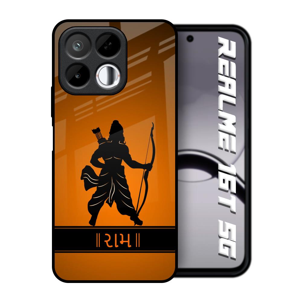 Halo Rama Realme 16T 5G Glass Back Cover Online