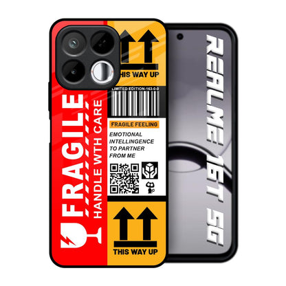 Handle With Care Realme 16T 5G Glass Back Cover Online