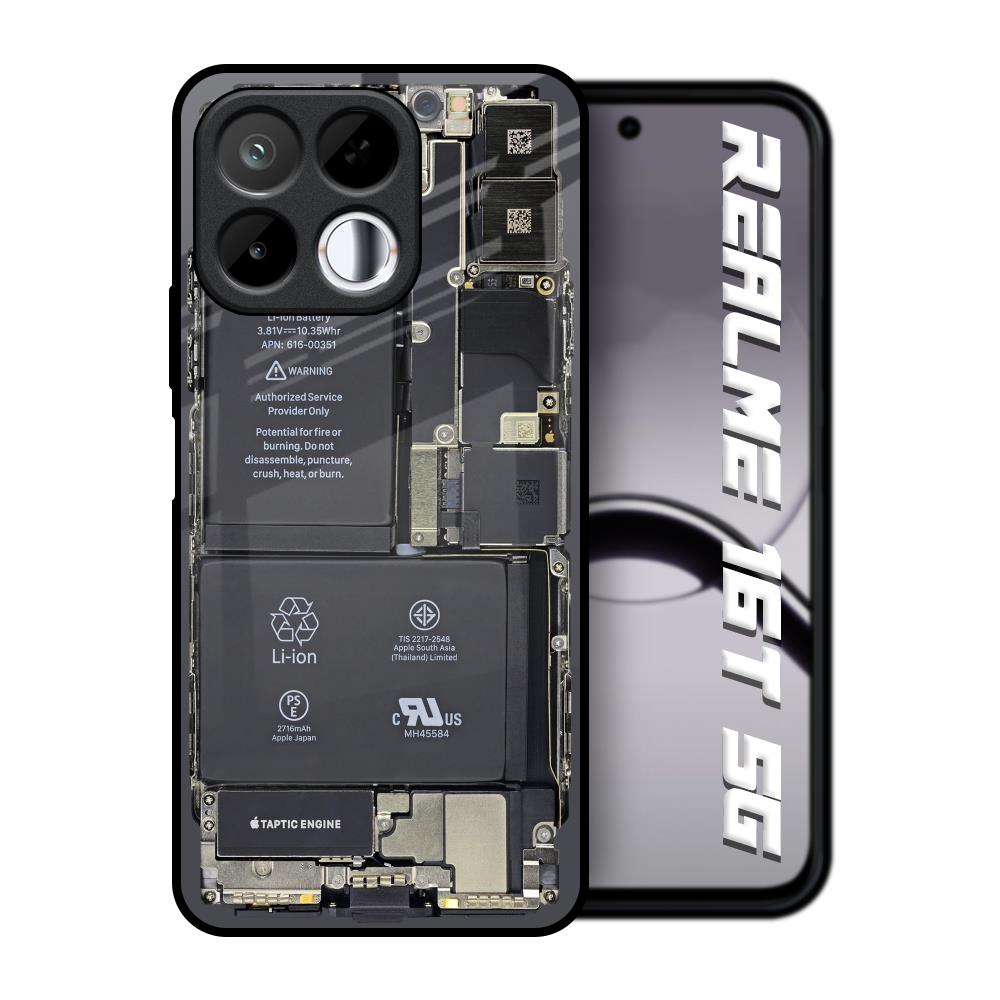 Skeleton Inside Realme 16T 5G Glass Back Cover Online