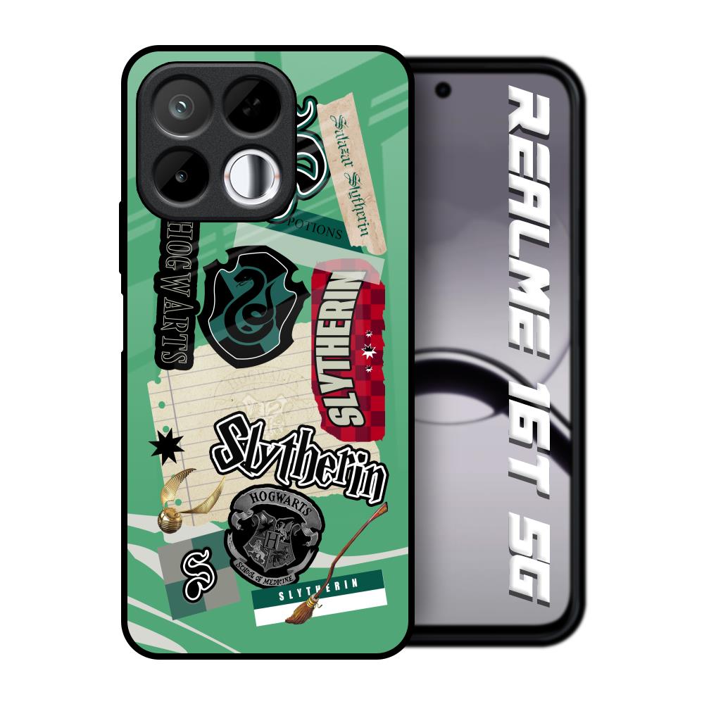 Slytherin Realme 16T 5G Glass Back Cover Online