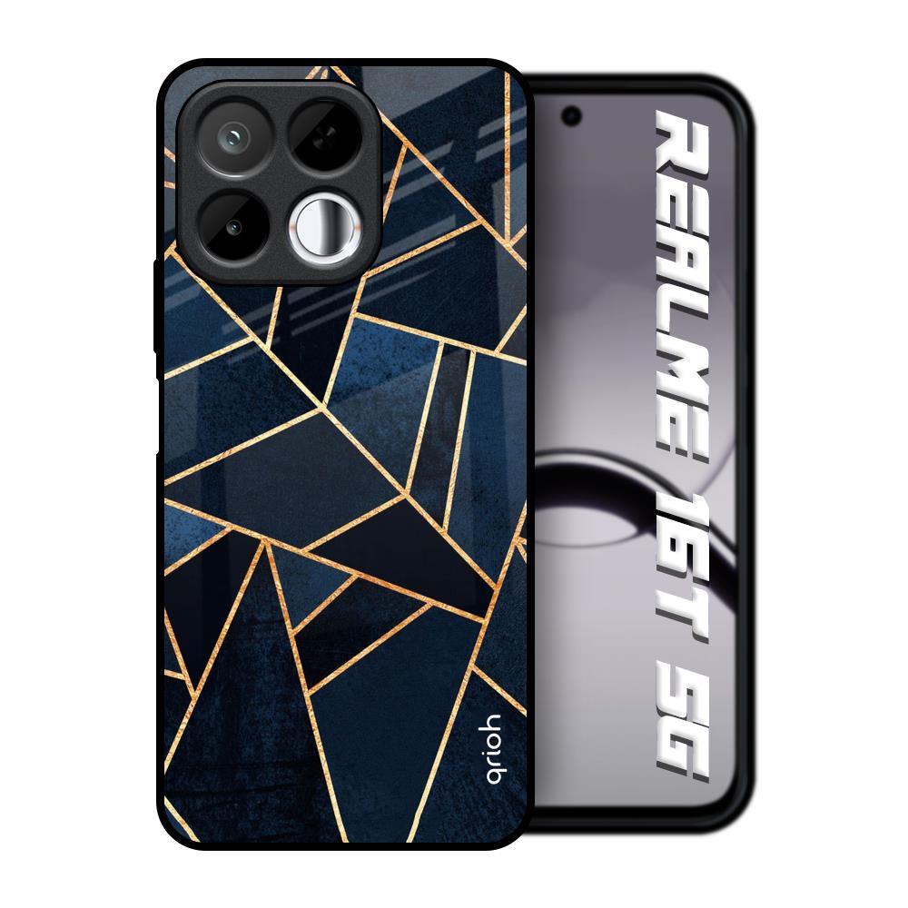 Abstract Tiles Realme 16T 5G Glass Back Cover Online