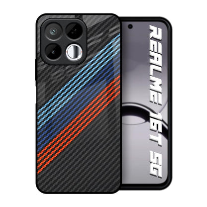 Carbon Inspired Realme 16T 5G Glass Back Cover Online