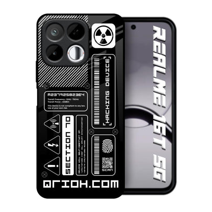 Futuristic Art Realme 16T 5G Glass Back Cover Online