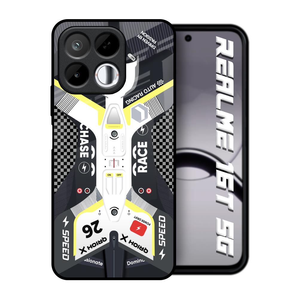 Car Enthusiast Realme 16T 5G Glass Back Cover Online