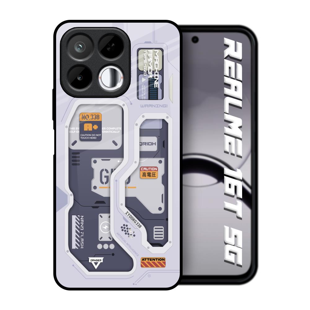 Tech Savvy Realme 16T 5G Glass Back Cover Online