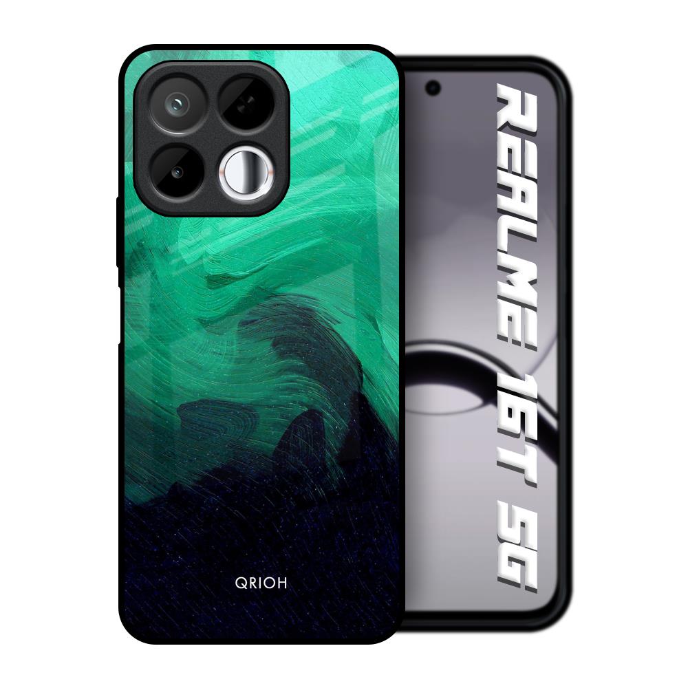 Scarlet Amber Realme 16T 5G Glass Back Cover Online