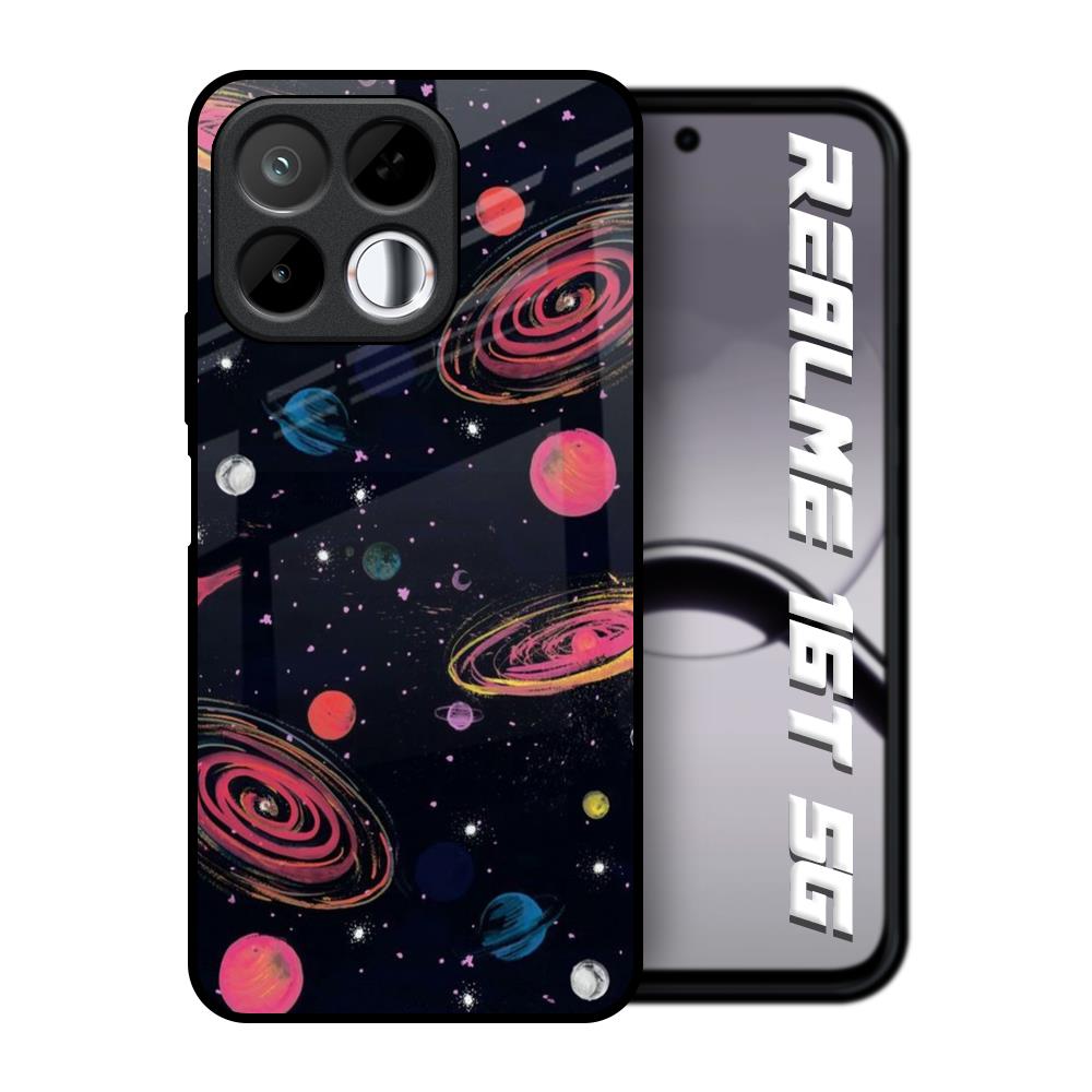 Galaxy In Dream Realme 16T 5G Glass Back Cover Online