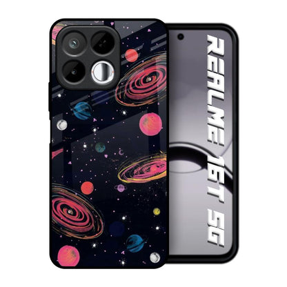 Galaxy In Dream Realme 16T 5G Glass Back Cover Online
