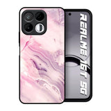 Diamond Pink Gradient Realme 16T 5G Glass Back Cover Online