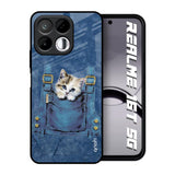 Kitty In Pocket Realme 16T 5G Glass Back Cover Online