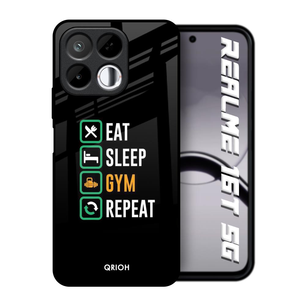 Daily Routine Realme 16T 5G Glass Back Cover Online