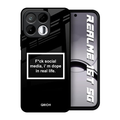 Dope In Life Realme 16T 5G Glass Back Cover Online
