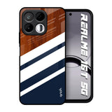 Bold Stripes Realme 16T 5G Glass Back Cover Online