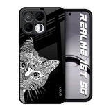 Kitten Mandala Realme 16T 5G Glass Back Cover Online