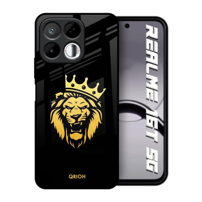 Lion The King Realme 16T 5G Glass Back Cover Online