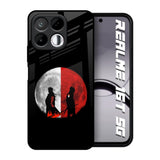 Anime Red Moon Realme 16T 5G Glass Back Cover Online