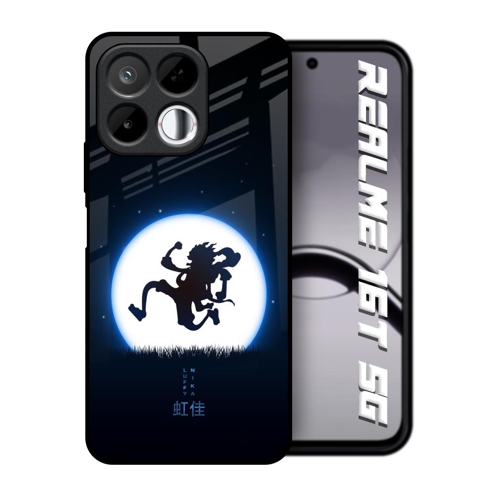 Luffy Nika Realme 16T 5G Glass Back Cover Online