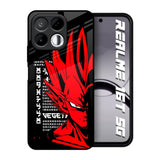Red Vegeta Realme 16T 5G Glass Back Cover Online