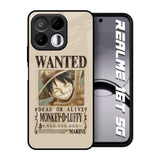 Luffy Wanted Realme 16T 5G Glass Back Cover Online