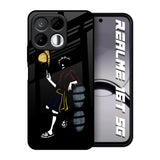 Luffy Line Art Realme 16T 5G Glass Back Cover Online