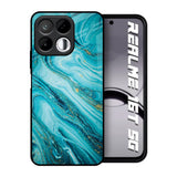 Ocean Marble Realme 16T 5G Glass Back Cover Online