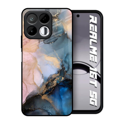 Marble Ink Abstract Realme 16T 5G Glass Back Cover Online