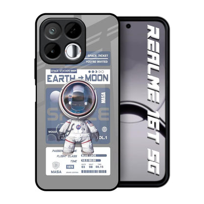 Space Flight Pass Realme 16T 5G Glass Back Cover Online