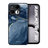Deep Ocean Marble Realme 16T 5G Glass Back Cover Online