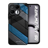 Multicolor Wooden Effect Realme 16T 5G Glass Back Cover Online