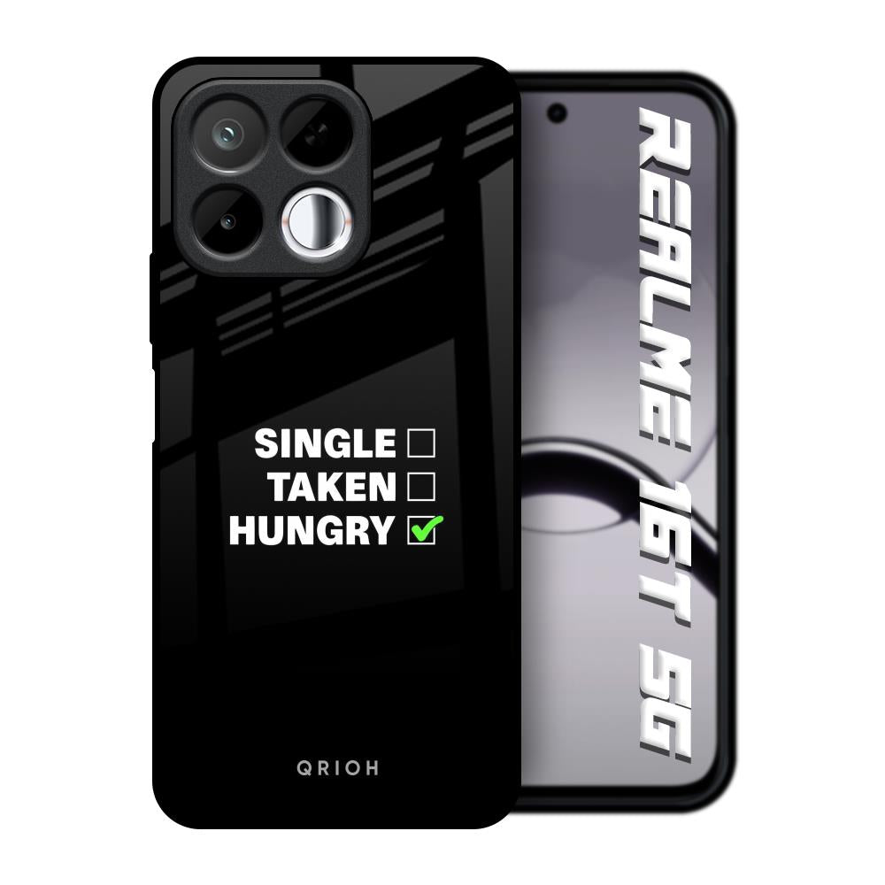 Hungry Realme 16T 5G Glass Back Cover Online