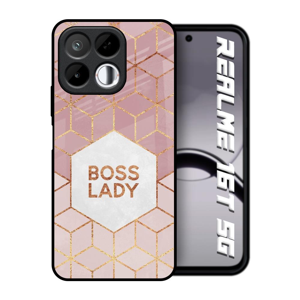 Boss Lady Realme 16T 5G Glass Back Cover Online