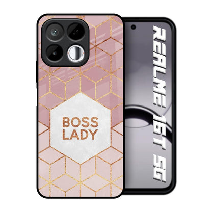 Boss Lady Realme 16T 5G Glass Back Cover Online