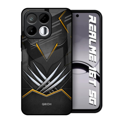Black Warrior Realme 16T 5G Glass Back Cover Online