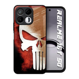 Red Skull Realme 16T 5G Glass Back Cover Online