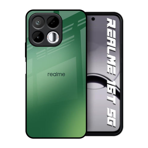 Green Grunge Texture Realme 16T 5G Glass Back Cover Online