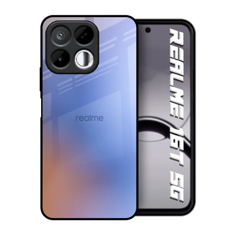 Blue Aura Realme 16T 5G Glass Back Cover Online