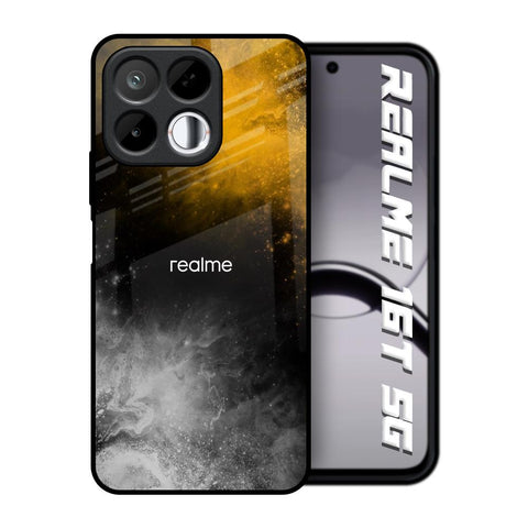 Gold Gradient Realme 16T 5G Glass Back Cover Online