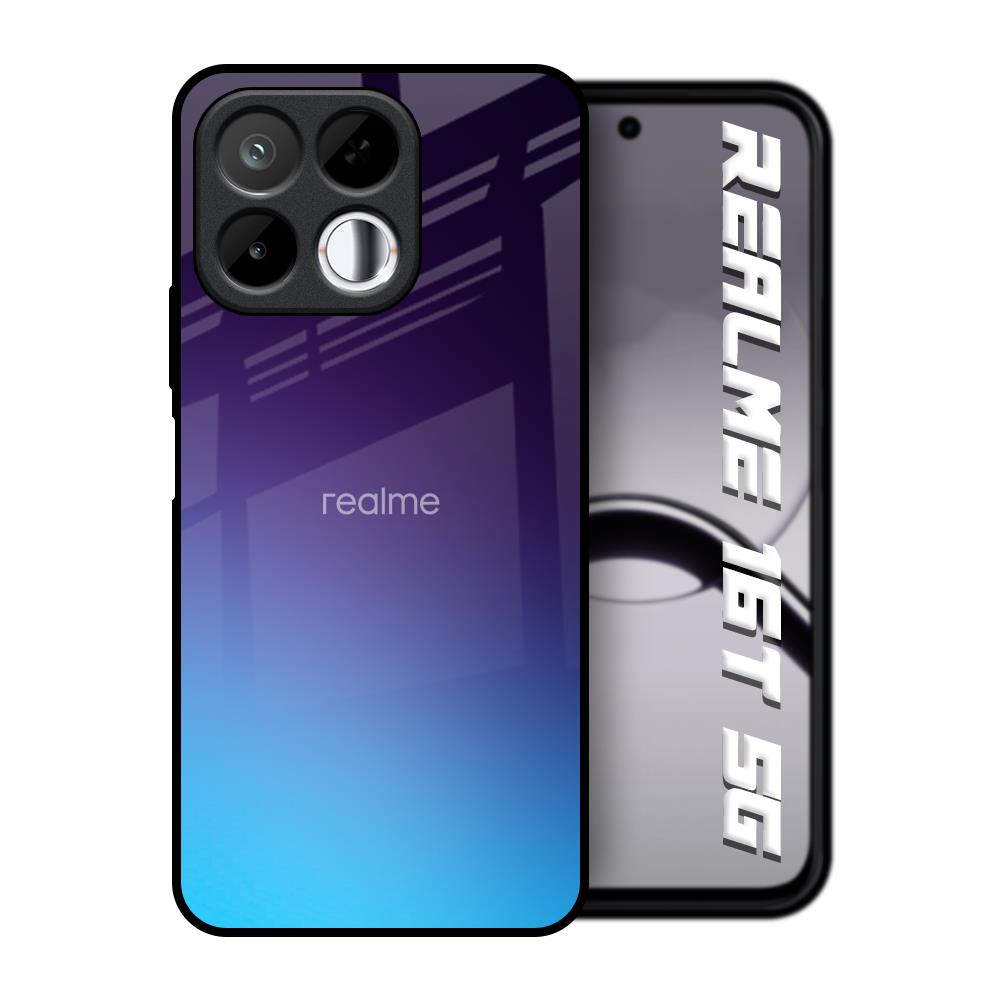 Dark Ocean Realme 16T 5G Glass Back Cover Online