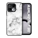 Satin White Marble Realme 16T 5G Glass Back Cover Online