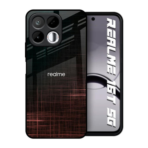 Wooden Mat Realme 16T 5G Glass Back Cover Online