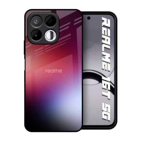 Gaussian Red Realme 16T 5G Glass Back Cover Online