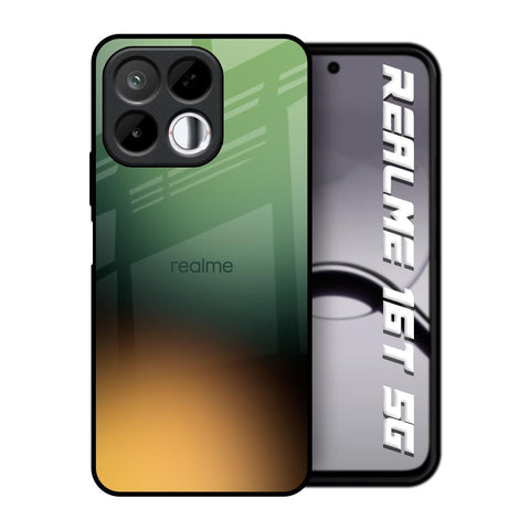 Blurry Forest Realme 16T 5G Glass Back Cover Online