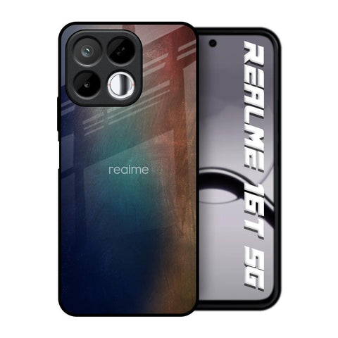 Rusty Gradient Realme 16T 5G Glass Back Cover Online