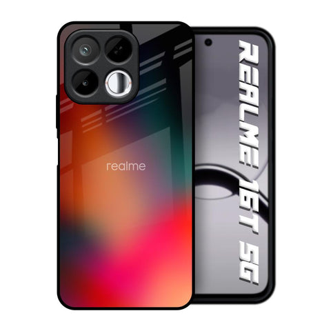Playful Gradient Realme 16T 5G Glass Back Cover Online