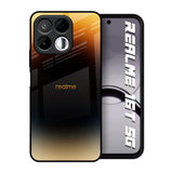 Grainy Yellow Realme 16T 5G Glass Back Cover Online